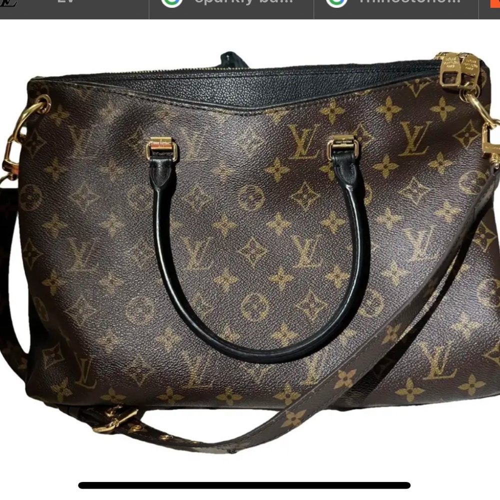 Louis Vuitton Pallas BB Black and Brown PERFECT